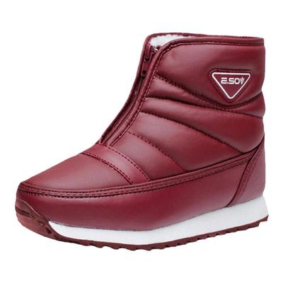 冬季保暖加绒轻便妈妈鞋雪地靴