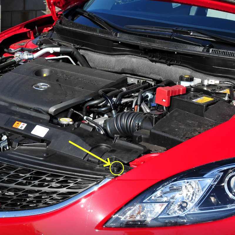 D350-50-E21 适用于马自达6 5 3 前中网卡子紧固件卡扣 D35050E21