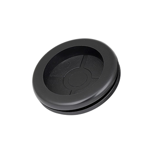 环保单面护线圈出线孔防尘密封圈橡胶配电箱堵孔圆形过线圈护线环