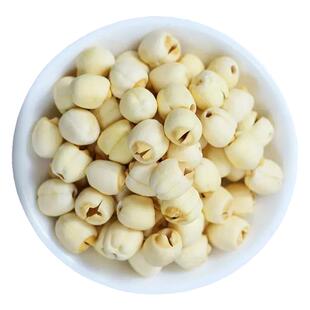 同仁堂白莲子干货500g特级中药材干货去芯连子无芯百合银耳莲子粥