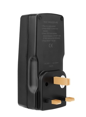 英规漏电保护插头13A插头转换器PRCD保标香港漏漏英插座英式保