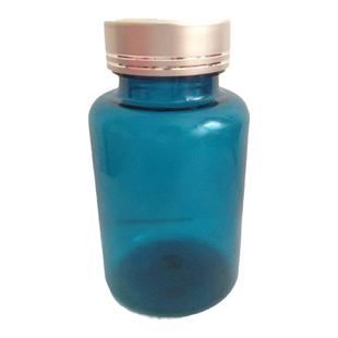 PET175ml浅蓝色胶囊瓶  食品分装瓶 固体片剂塑料瓶 厂家热销QS认