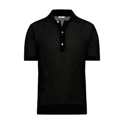 Suitsupply黑色短袖Polo衫