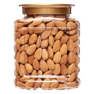 杏仁坚果美国进口巴坦木生巴达木散装熟扁桃仁大巴旦木仁500g包邮