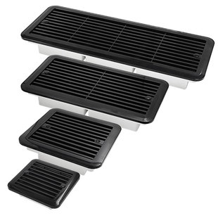 BSF055 房车侧装静音换气扇通风扇 房车改装车配件百叶通风散热网