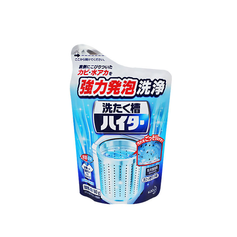 日本原装进口花王波轮滚筒洗衣机清洗剂槽洗去污去霉除菌粉末180g