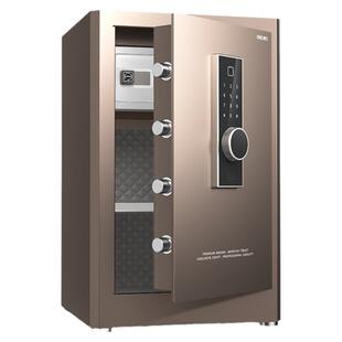 得力保险柜WIFI智能家用小型保险箱无线防盗指纹密码入墙首饰防盗保管箱床头柜一体商务文件保管大型办公室用