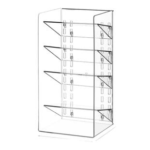 镜柜口红首饰整理架窄款迷你层架亚克力化妆品置物架梳妆台.4327
