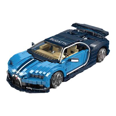 宇星模王旗舰店威龙凯龙兰博莱肯积木跑车拼装模型儿童玩具模型