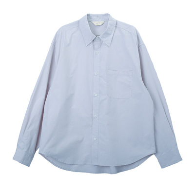 洗水棉宽松多色长袖衬衫