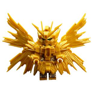 积木高达小人仔机甲战士男孩儿童益智拼装玩具模型手办人偶小学生