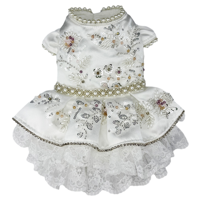 宠物衣服礼服泰迪比熊狗狗婚纱
