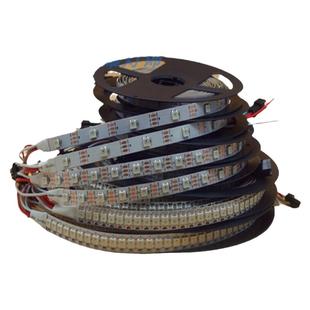 arduino灯带WS2812B 5V内置ic树莓派单片机可编程led流水跑马灯条