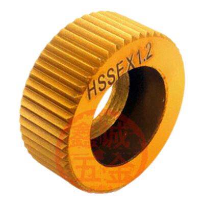 加硬镀钛Xuwame根部直纹滚花轮