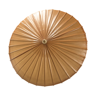 中典绿色油纸伞纯色白色红色防雨防晒实用国风装饰吊顶古装影视伞