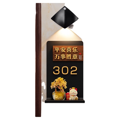 2025新款入户门牌家用自粘