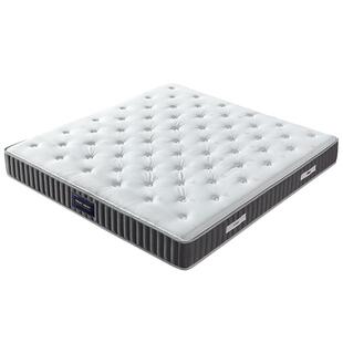 全友家居护脊180x200黄麻硬垫子家用卧室席梦思单人弹簧乳胶床垫