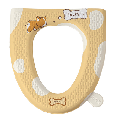 v型马桶垫冬季防水新款马桶坐垫家用厕所四季通用泡沫免洗坐便垫