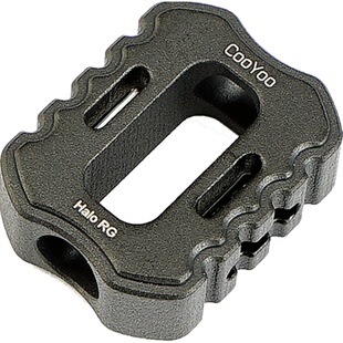 CooYoo酷友 光晕RG夜光刀坠EDC 氚管自发光 DIY手链串珠个性挂坠