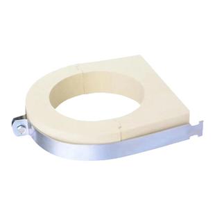 聚氨酯P型管卡 C型钢管道卡 木托阻燃管托管夹铜管保温木哈夫包邮