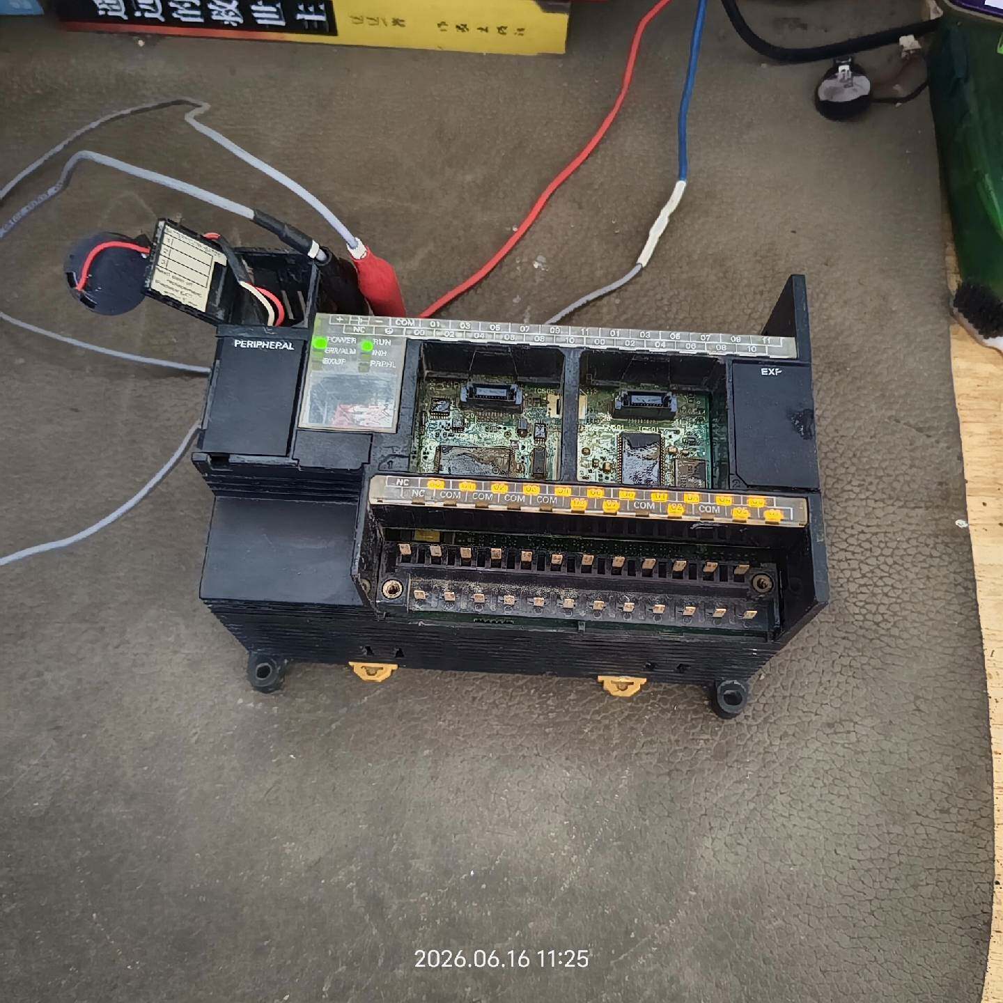 议价拆机欧姆龙CP1H-X40DT-D 可控制器PLC模块,