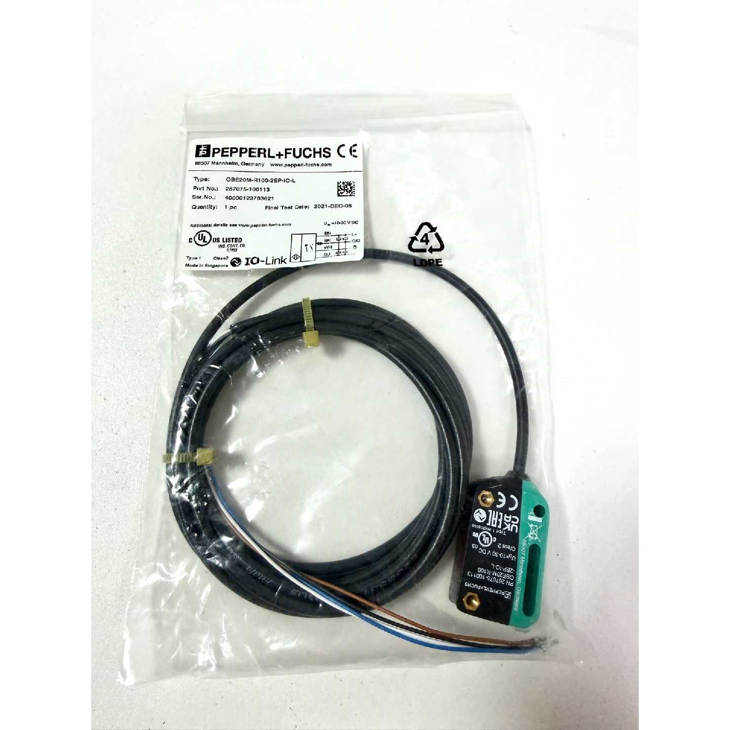 【请询价】PF倍加福传感器OE20MR1002EPIOL