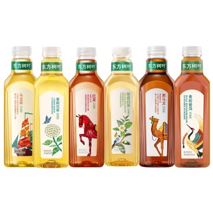 农夫山泉东方树叶900ml*12瓶整箱茉莉红茶乌龙茶饮料0糖0脂0卡
