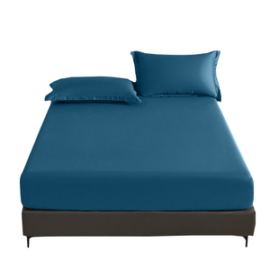 纯棉床笠单件全棉床罩150x190厚垫防尘套1.8席梦思床垫保护套定制