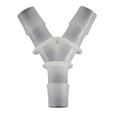 透明Y型三通接头塑料宝塔接头