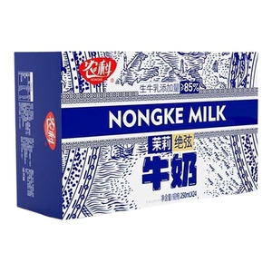 农科纯牛奶营养早餐奶整箱