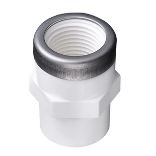 联塑内丝直通4分pvc给水管配件内牙直接头四分水管转接头40变径头