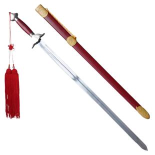 越女凌风舞蹈剑古风剑舞半硬软响剑武术舞蹈表演道具晨练健身可用