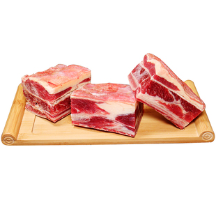 正宗内蒙古黄膘牛排原切牛肋条锡林郭勒牛肉新鲜草原黄标牛排整切