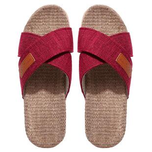 家用拖鞋夏天女士家居可爱防滑棉麻静音软底亚麻凉拖鞋居家夏季男