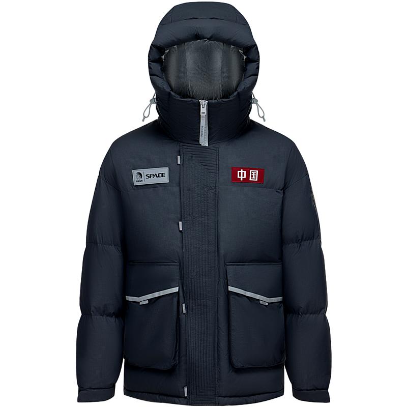 防風(fēng)抗靜電波司登冬季新款連帽短款羽絨服男女同款太空科技升級(jí)