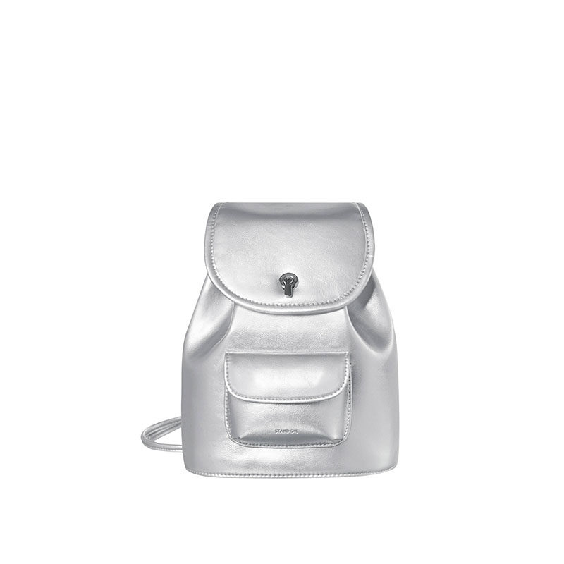 韩国standoil包包官方正品Ditto Backpack光泽背包斜跨包双肩包女
