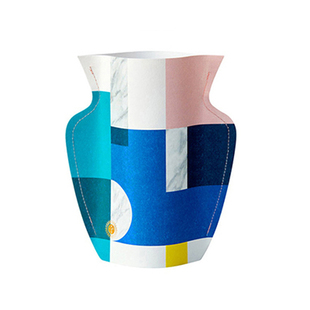 sort西班牙OCTAEVO北欧纸花瓶套网红创意设计精致装饰摆件防水纸