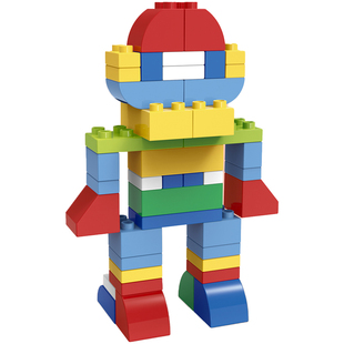 因儿乐益智称斤兼容大颗粒积木散件论净重2斤称基础块补充包3-6岁