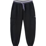 巴拉巴拉女童加绒卫裤中大童宝宝运动裤秋冬款童装儿童休闲裤子厚