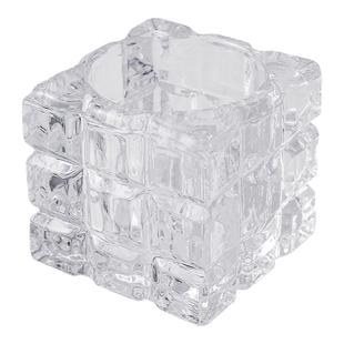 面膜勺子固定器面霜挖取勺玻璃镜柜桌面化妆护肤眼霜挑棒刷收纳盒