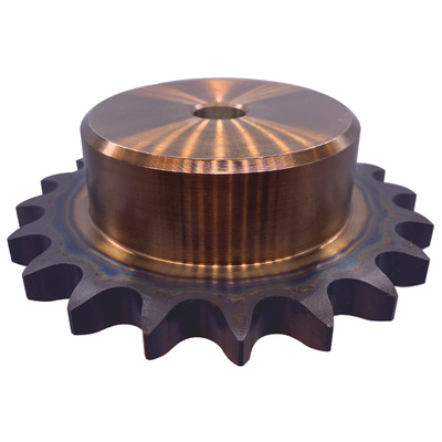 盛天45#链轮SCS5分10A14齿成型孔