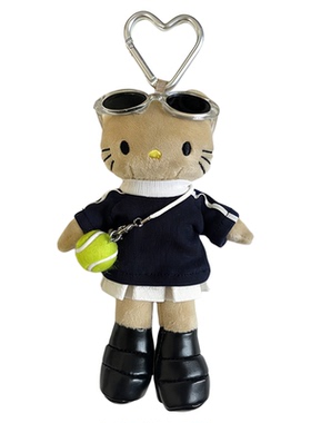日系HelloKitty长腿毛绒包包挂件
