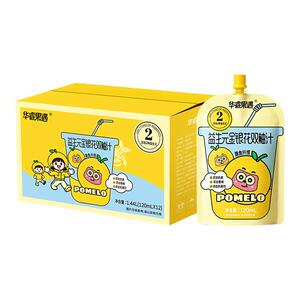 益生元金银花双柚汁120ML*12袋