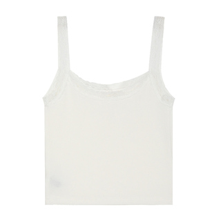 纯欲蕾丝吊带背心女装夏季外穿百搭大码显瘦内搭甜辣打底上衣胖MM