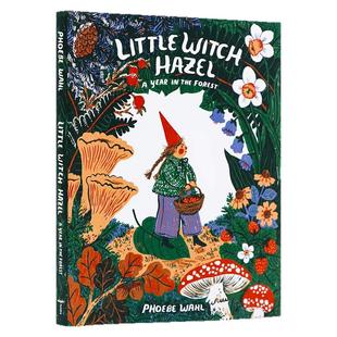 小金缕梅 英文原版 Little Witch Hazel 儿童大自然精装绘本 四季季节故事图画书 4-8岁 Phoebe Wahl 儿童课外阅读书籍 亲子共读
