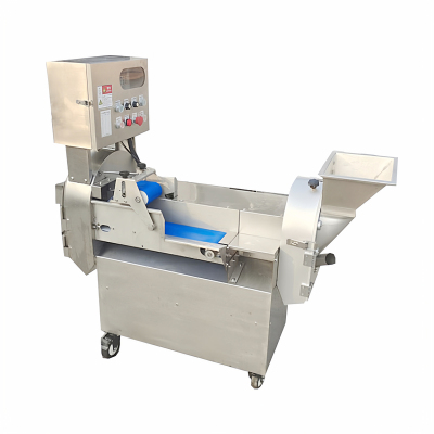 大型食堂商用包菜大白菜切片切丝机叶颈类蔬菜加工大双头头切菜机