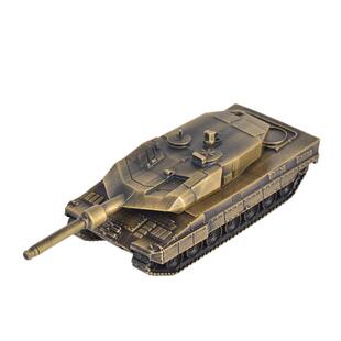 木公开物德国豹2A6主战坦克全金属模型成品免拼装军事模型