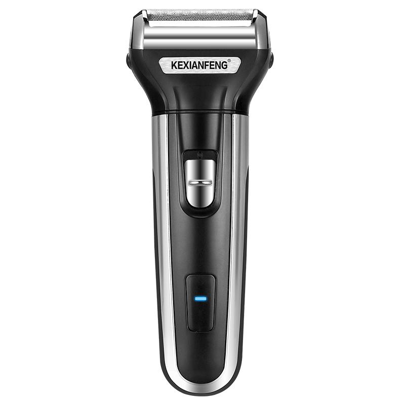 科先锋剃须刀电动往复式刮胡刀男士便携充电式多功能三合一剃胡刀