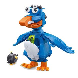 愤怒的小鸟积木正版授权捣蛋猪城堡机械鹰益智拼装玩具男女孩礼物