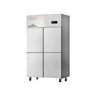 【69年国企旗舰店】雪花商用四门冰箱冷藏冷冻四开门冰箱酒店商用
